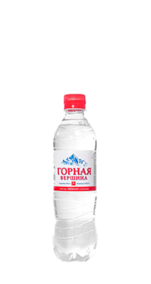 ГОРНАЯ ВЕРШИНА 0.5 л (газированная) 